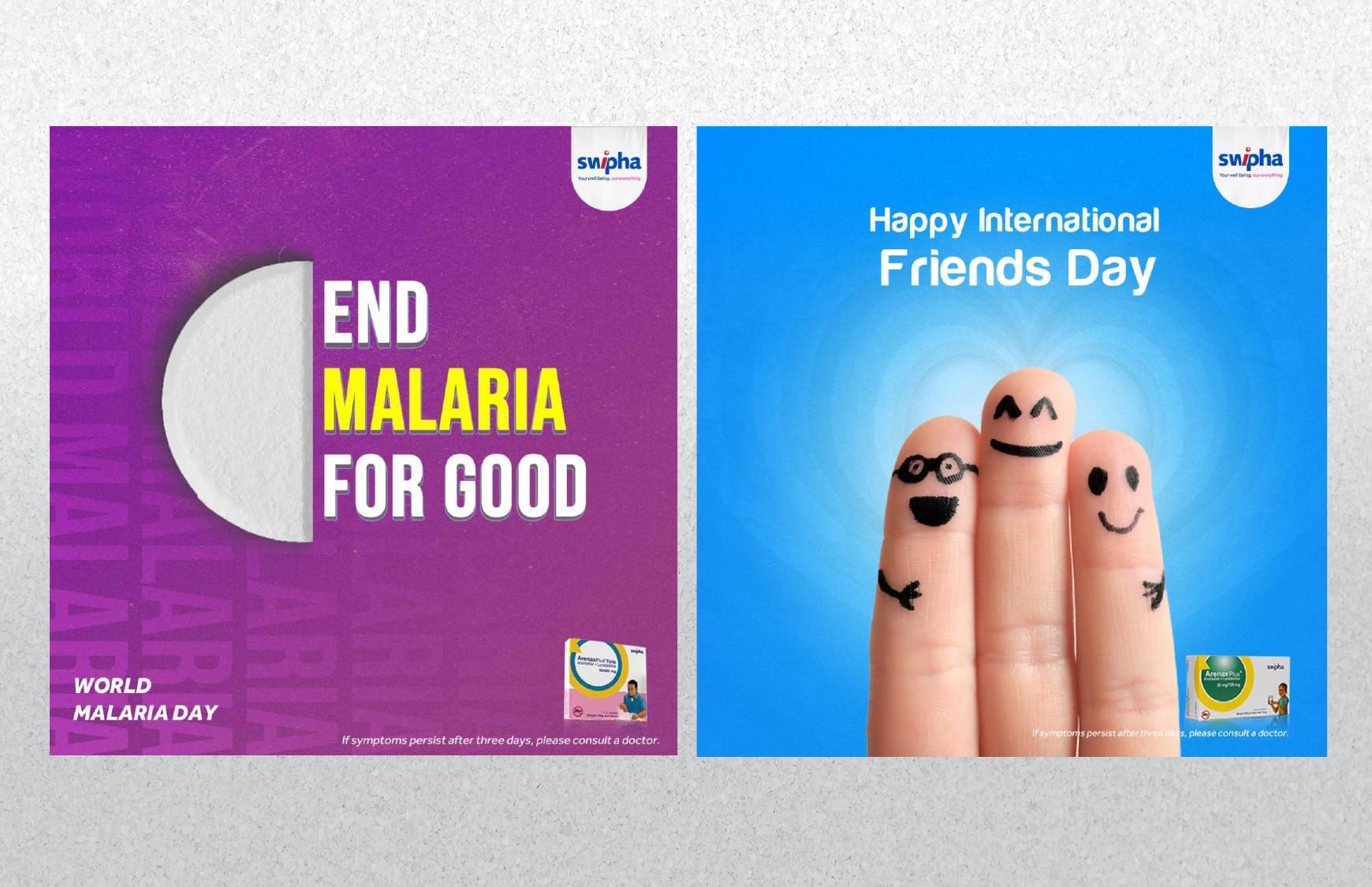 Swipha World Malaria Day awareness campaign