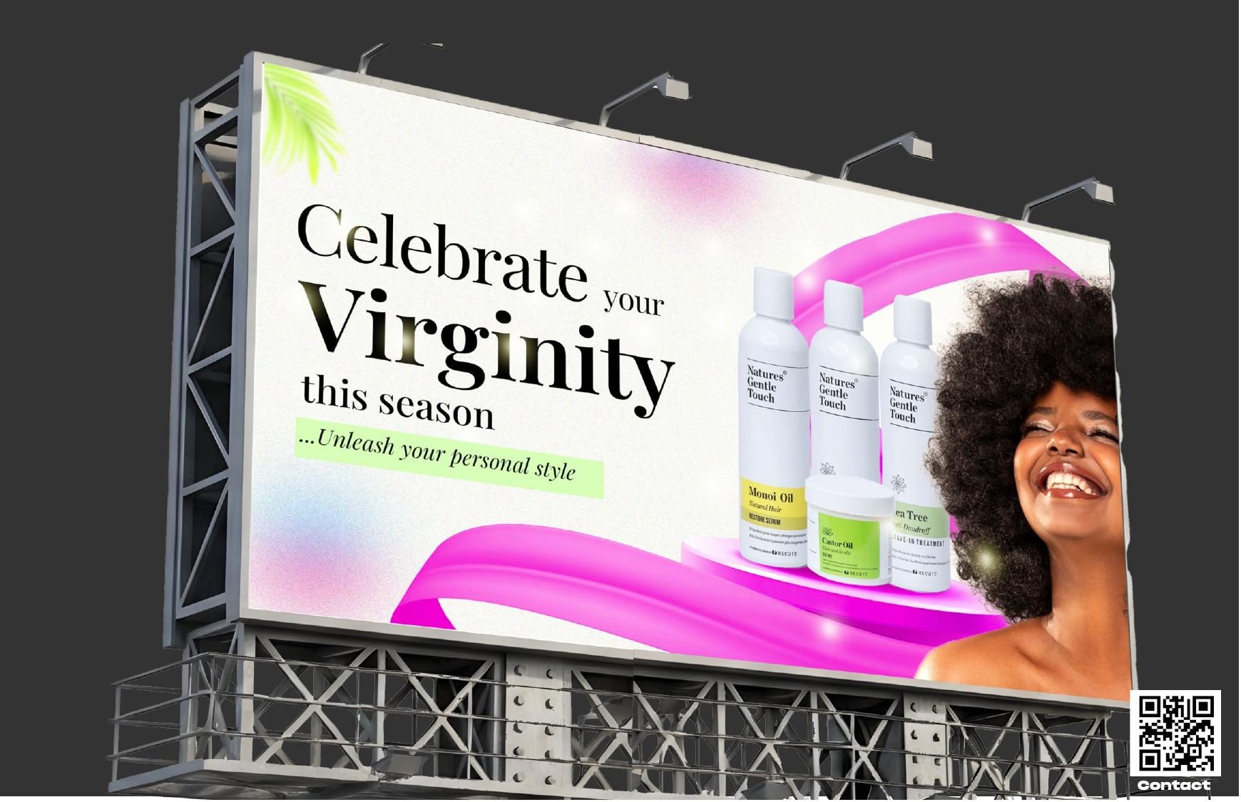 Natures Gentle Touch campaign key visual
